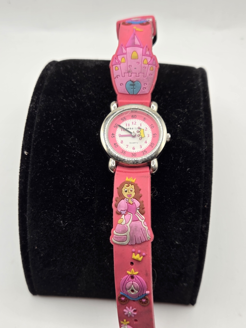 Children's Pink Princess Character Watch for Kids